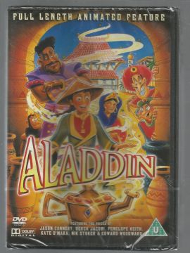 Tecknat Barn Svenska:Aladdin (1992 Bevanfield Films AB) VHSRIPPEN (Engelska) Hela Filmen (3D)